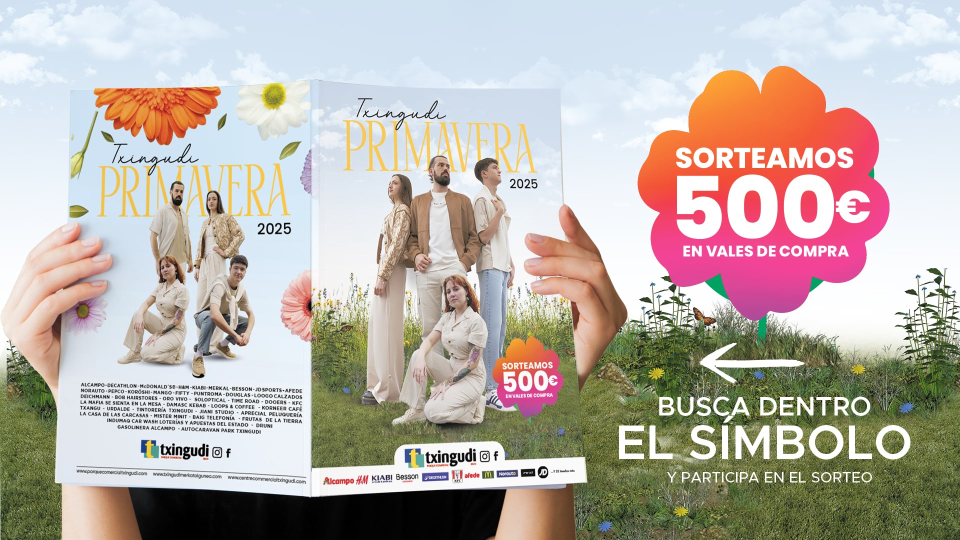 En Txingudi sorteamos 500€ con el catálogo de Primavera - verano 2025