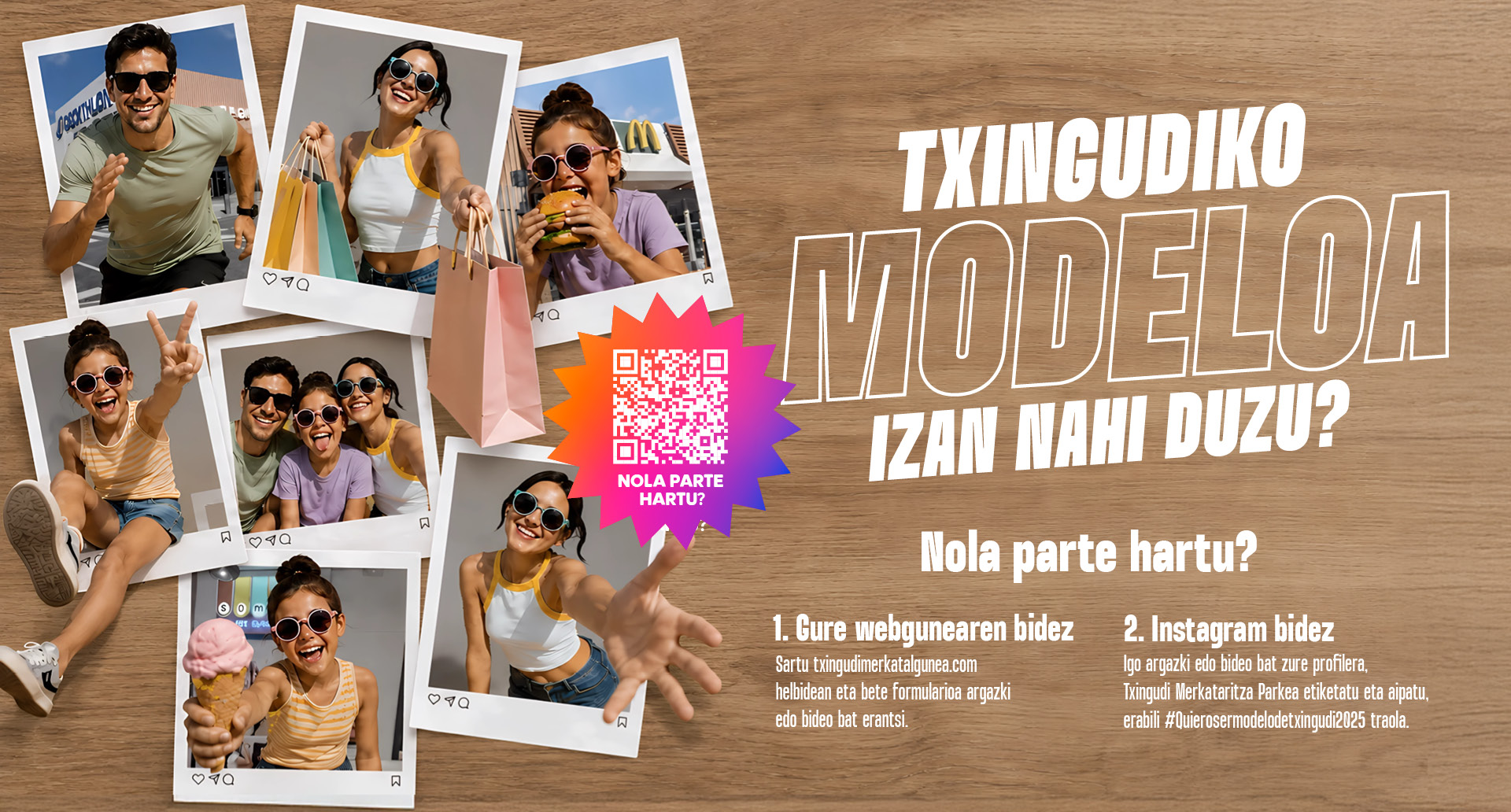 Txingudiko modeloa izan nahi duzu? 2026