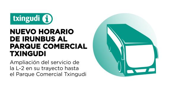 Irunbus, amplia el servicio de la L-2 al Parque Comercial Txingudi