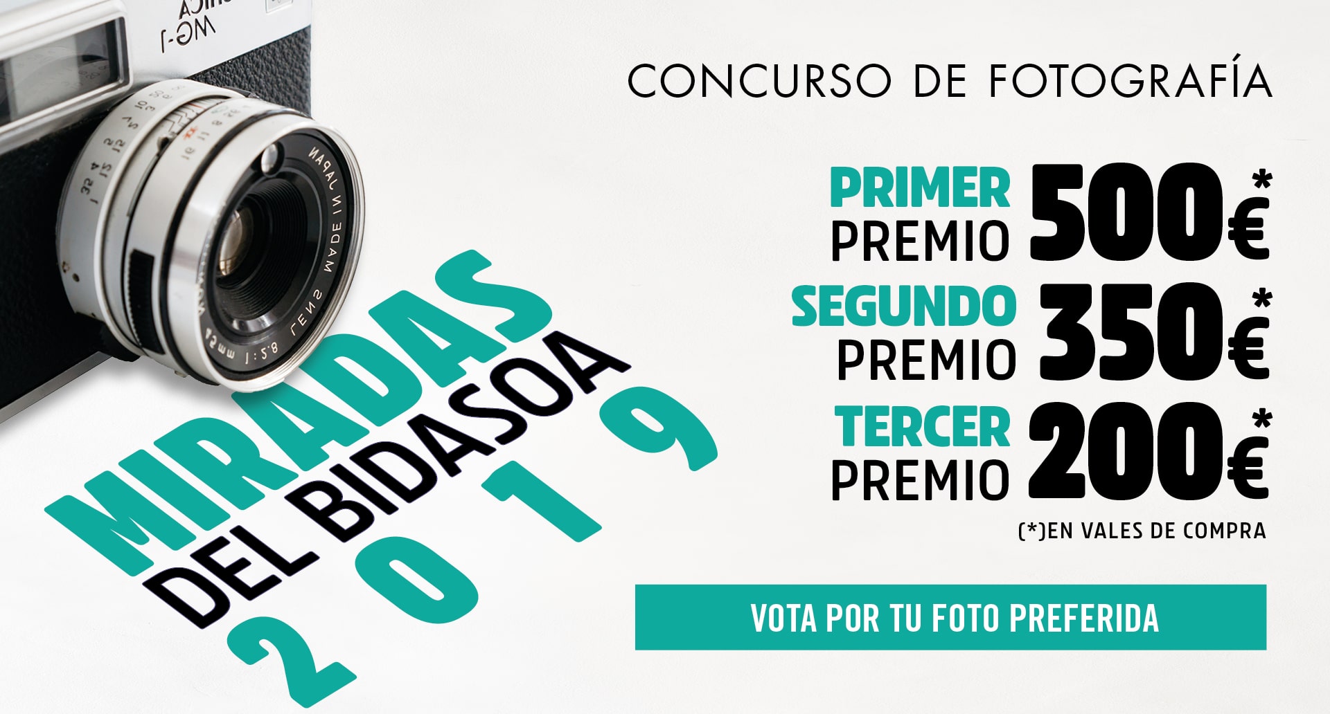 Ya puedes votar por tus fotografías favoritas del concurso Miradas del Bidasoa 2019