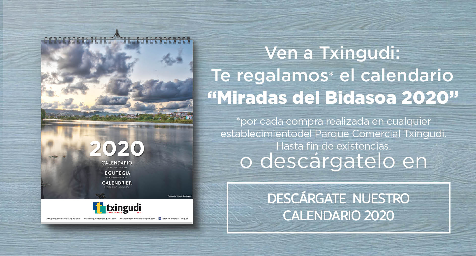 Descarga el calendario Miradas del Bidasoa 2020