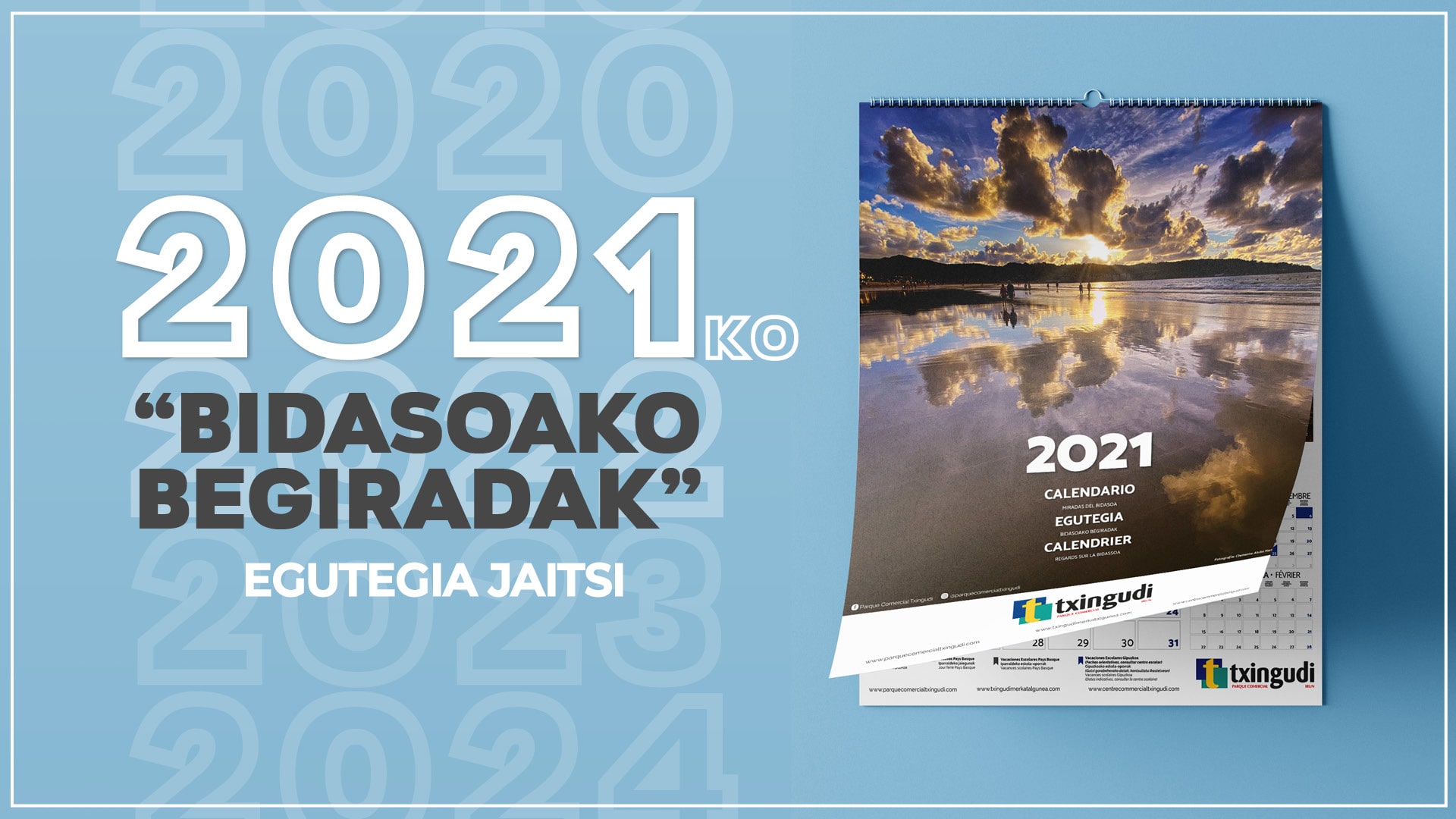 Dagoeneko eskuragarri dago Bidasoako Begiradak 2021 egutegia deskargatzeko!