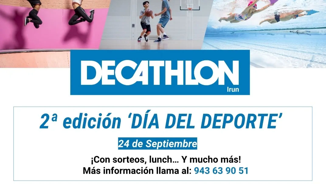 Irailak 24 - Kirolaren Eguna Decathlon Irunen