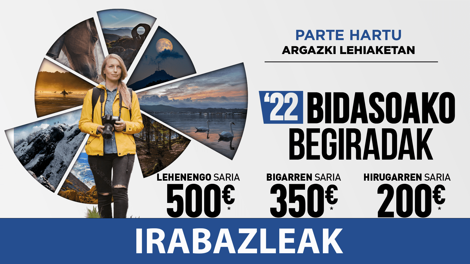 Hauek dira Bidasoako Begiradak 2022ko lehiaketaren irabazleak!