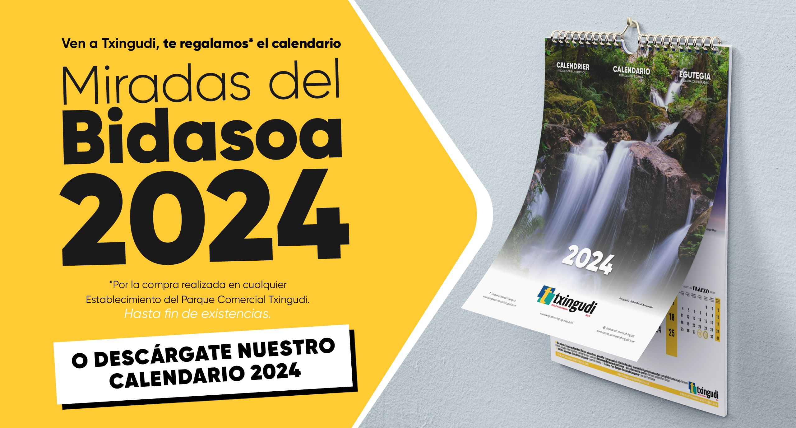 Descárgate el calendario Miradas del Bidasoa 2024