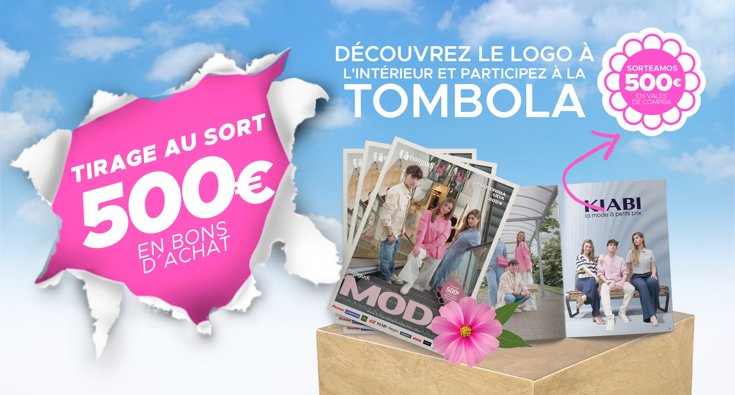 Catalogue Txingudi mode printemps-été 2024: gagnez 500€ en bons d