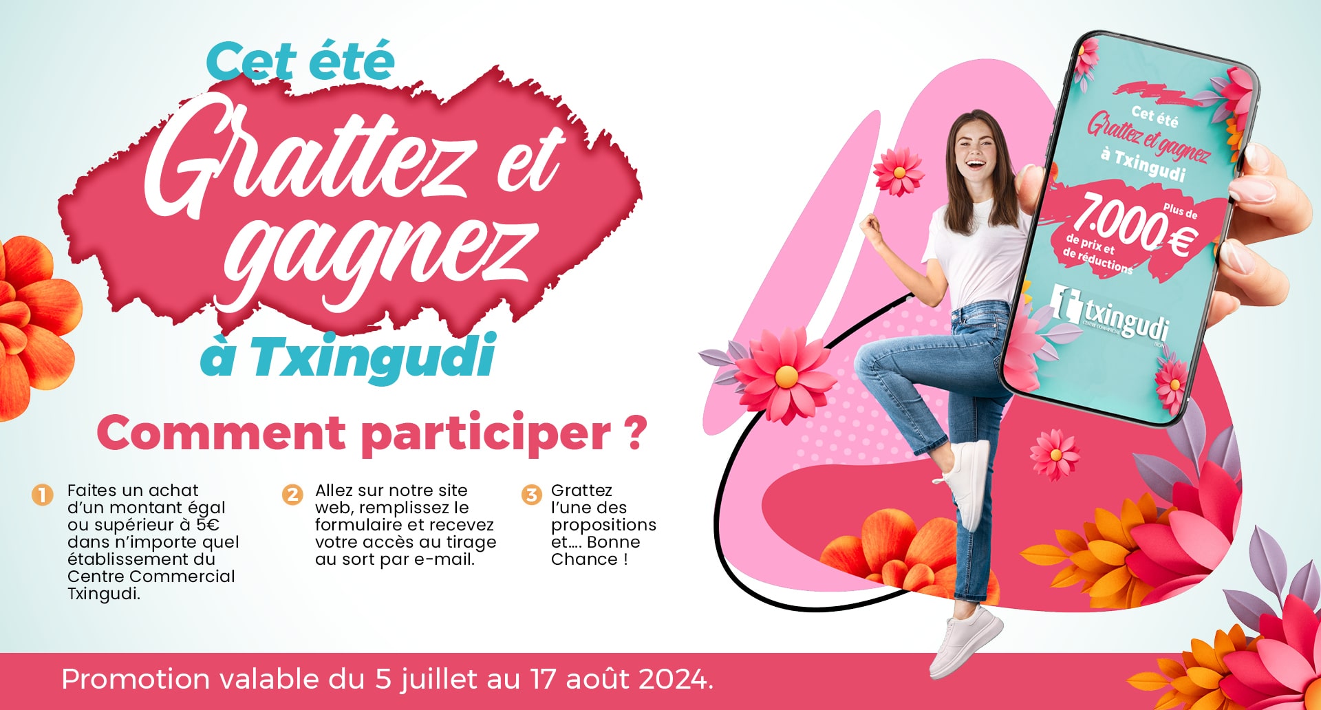 Cet été grattez et gagnez à Txingudi