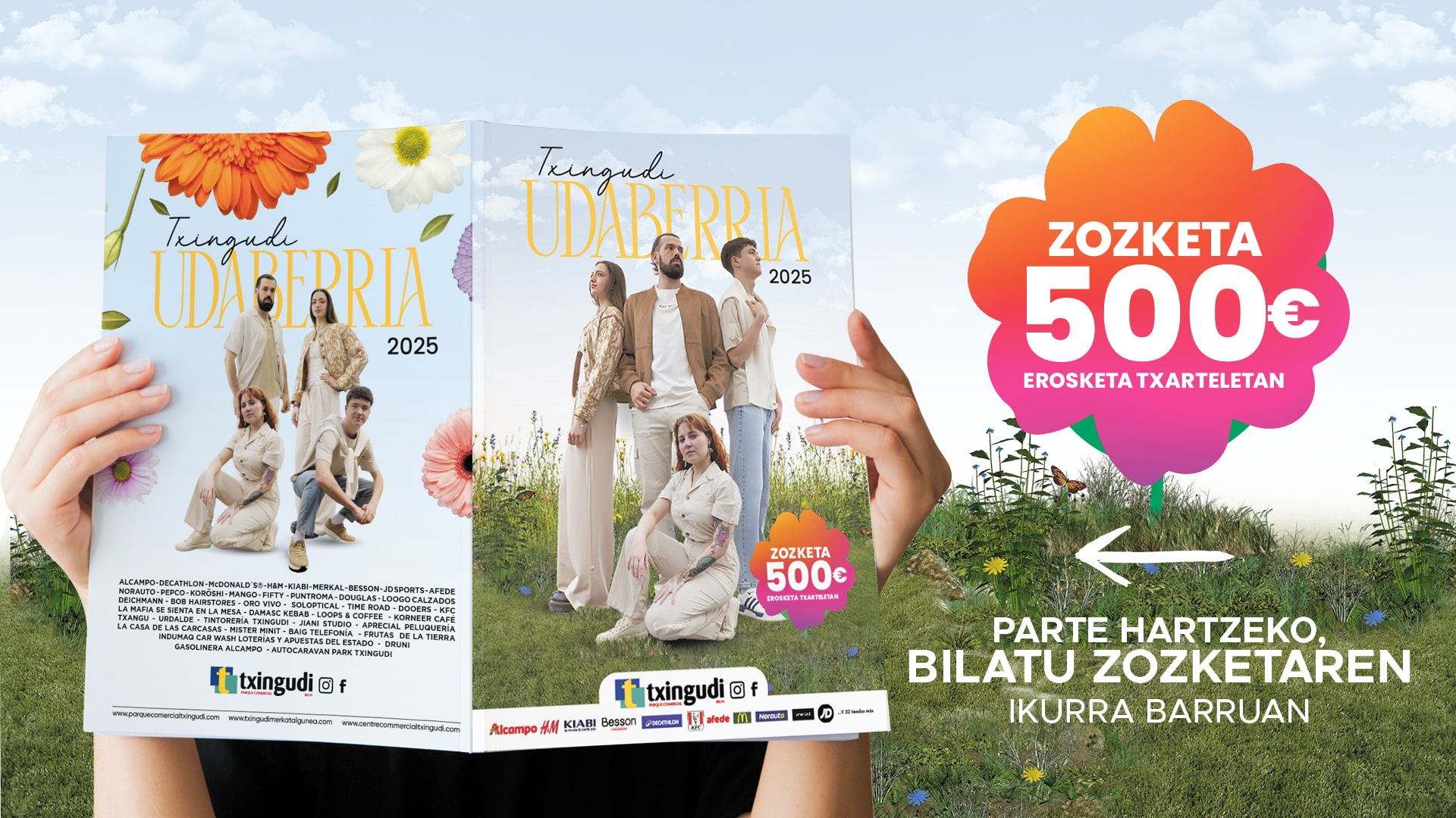 SORTEO Catalogo Primavera Txingudi 2025 EUS
